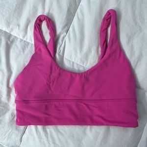 lululemon Align Bra - Size 8 - Sonic Pink